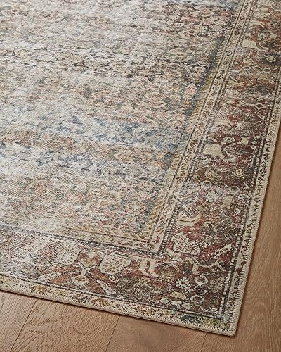 Miniatura 8 de Loloi Amber Lewis x Loloi Georgie Collection GER-09 Multi  Spice, 5 pies x 7 pies 6 pulgadas, 0.19 pulgadas de grosor