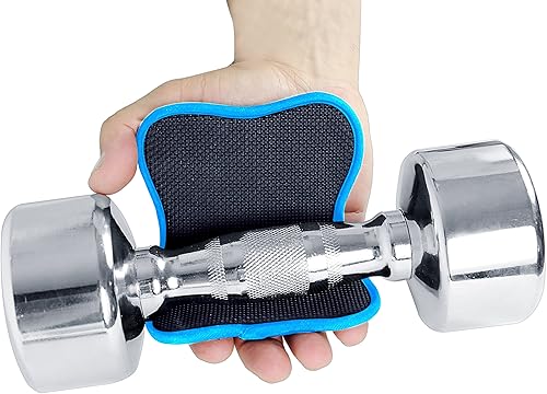 Miniatura 5 de Grip Power Pads agarraderas para pesas originales, la alternativa a los guantes para ejercitar, almohadilla de agarre cómoda y liviana para hombres