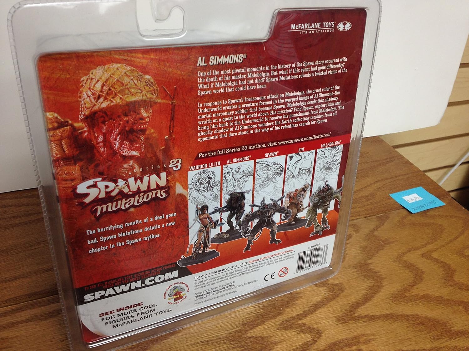 McFarlane Toys Spawn Mutations Series 23 Action Figure Al Simmons