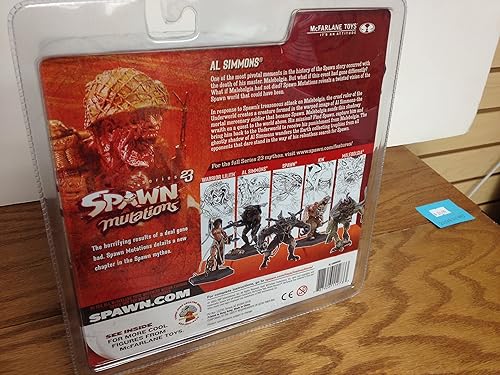 Miniatura 4 de McFarlane Spawn Mutations serie 23figura de acción al Simmons