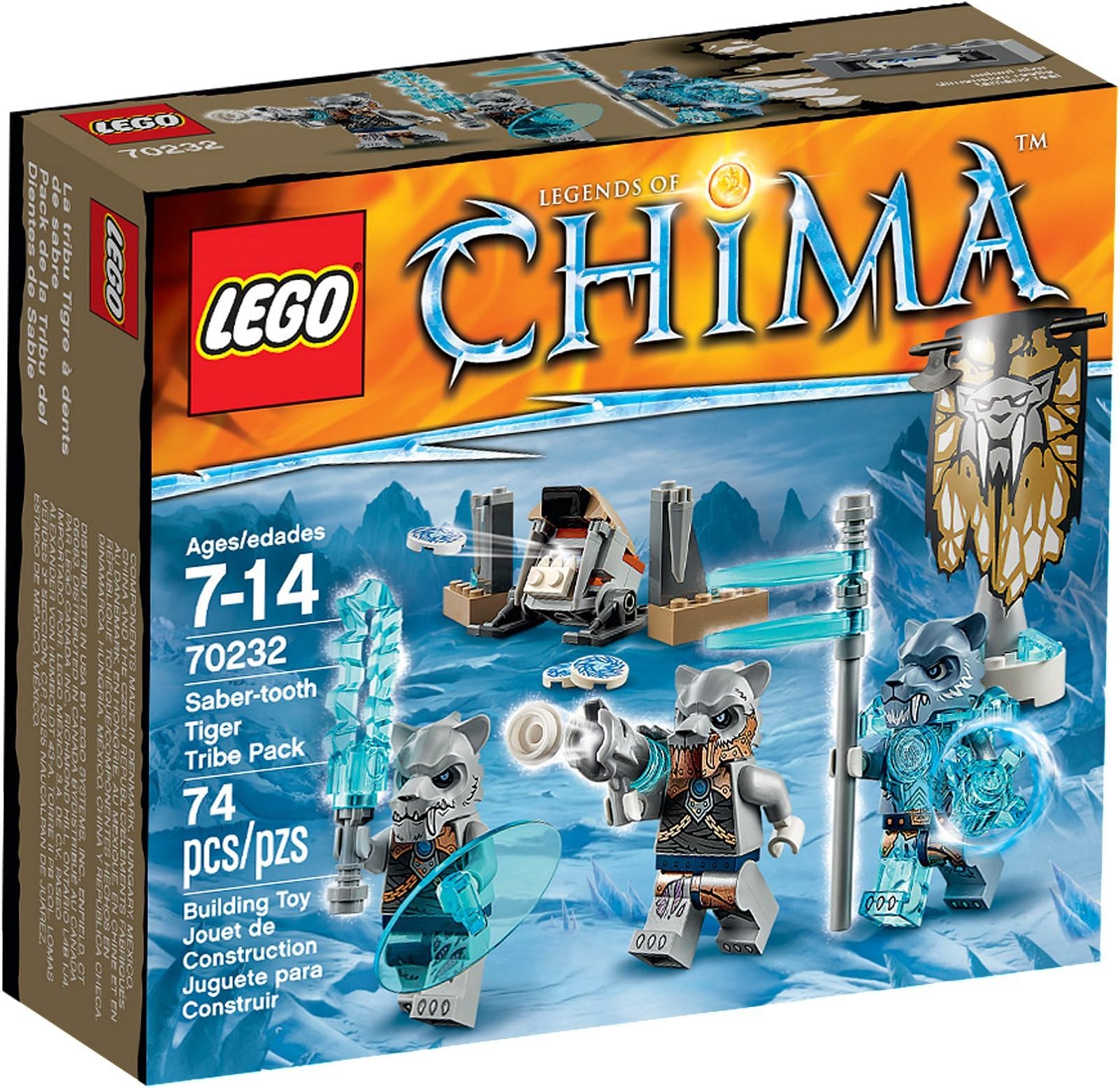 LEGO Chima Saber-Tooth Tiger Tribe Pack