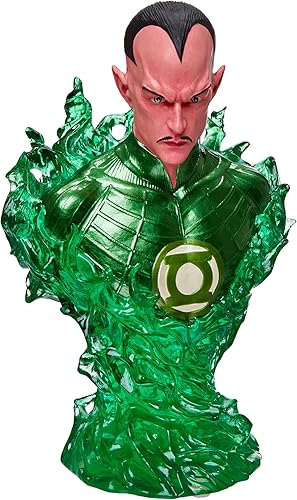 DC Direct Green Lantern (película) busto Sinestro Deluxe a escala 14