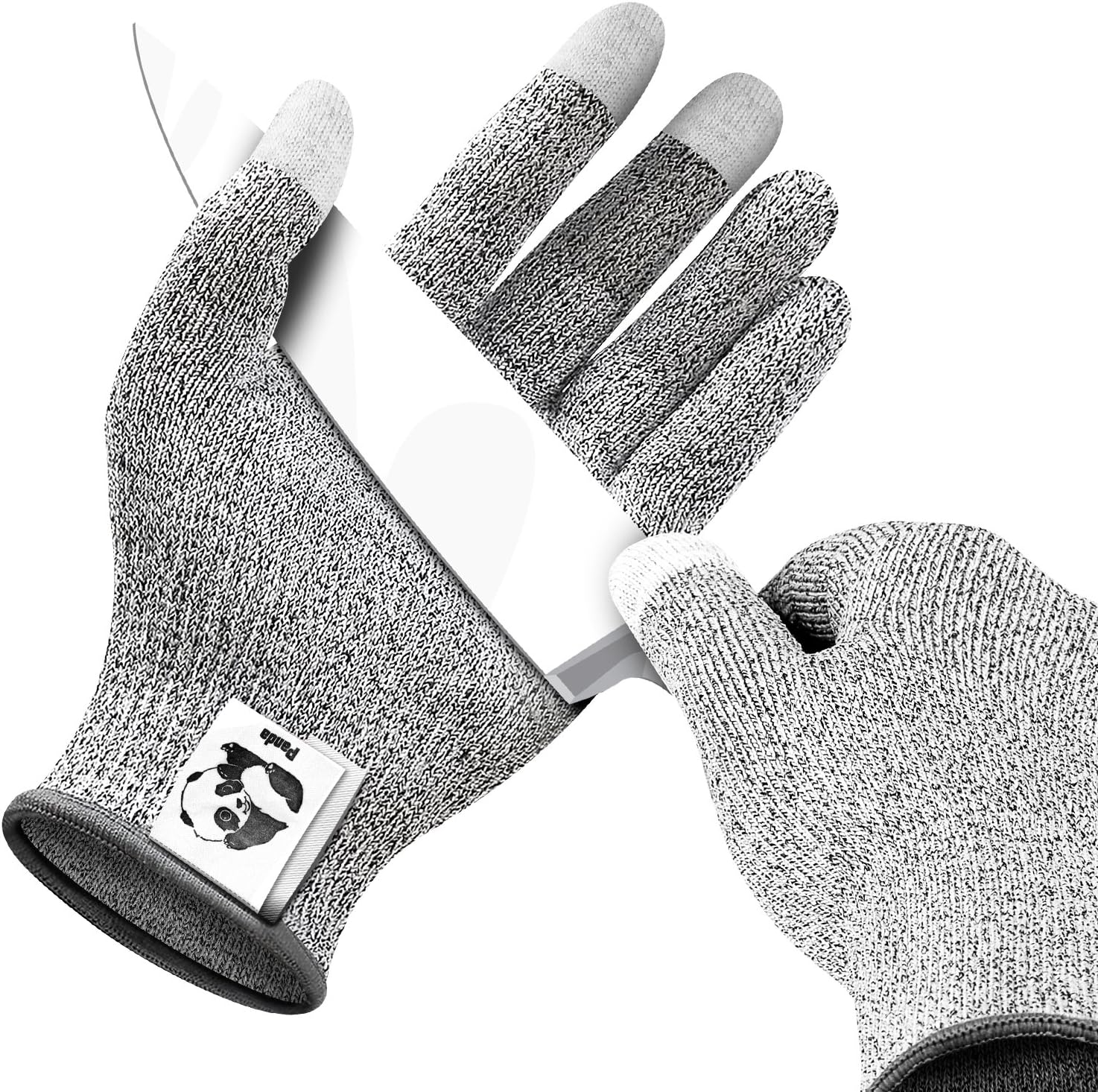 ESGLS Cut Resistant Gloves - High Performance Level 5 Protection, Food Grade. Safety Cuts Gloves for Oyster Shucking, Fish Fillet Processing, Mandolin Slicing, Meat Cutting and Wood Carving(Small)