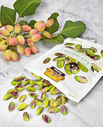 Miniatura 3 de Setton Farms Naturally Raw Shelled Pistachios - Bolsa de valor de 20 onzas, sin pistachos de cáscara, proyecto verificado sin OMG, certificado sin