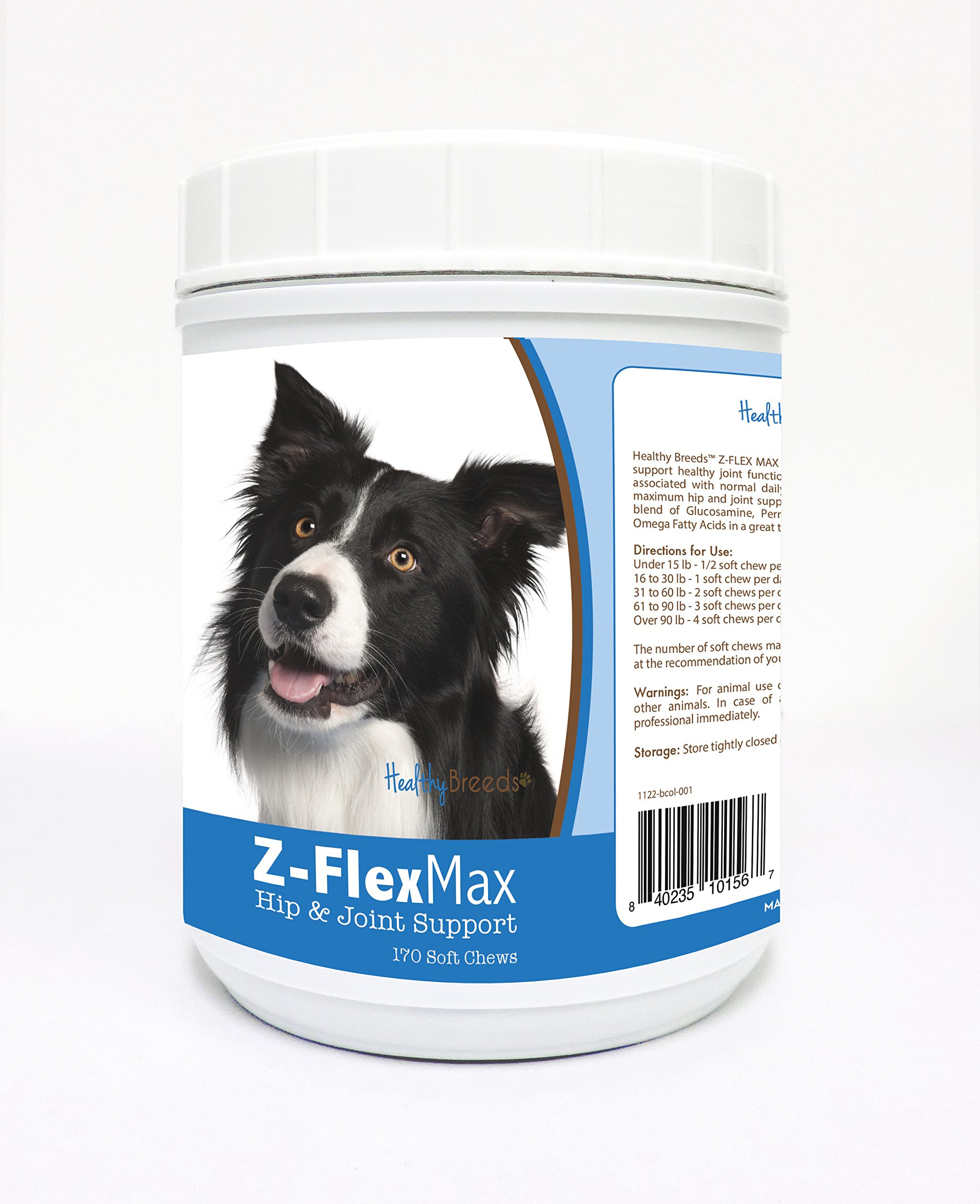 Amazon.com : Healthy Breeds Border Collie Z-Flex Max Hip and Joint