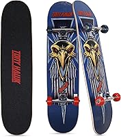 Tony Hawk Signature Series 2 31-Inch Skateboard - 9-Ply Maple Deck, ABEC-5 Bearings for Cruising, Carving, Tricks & Downhill