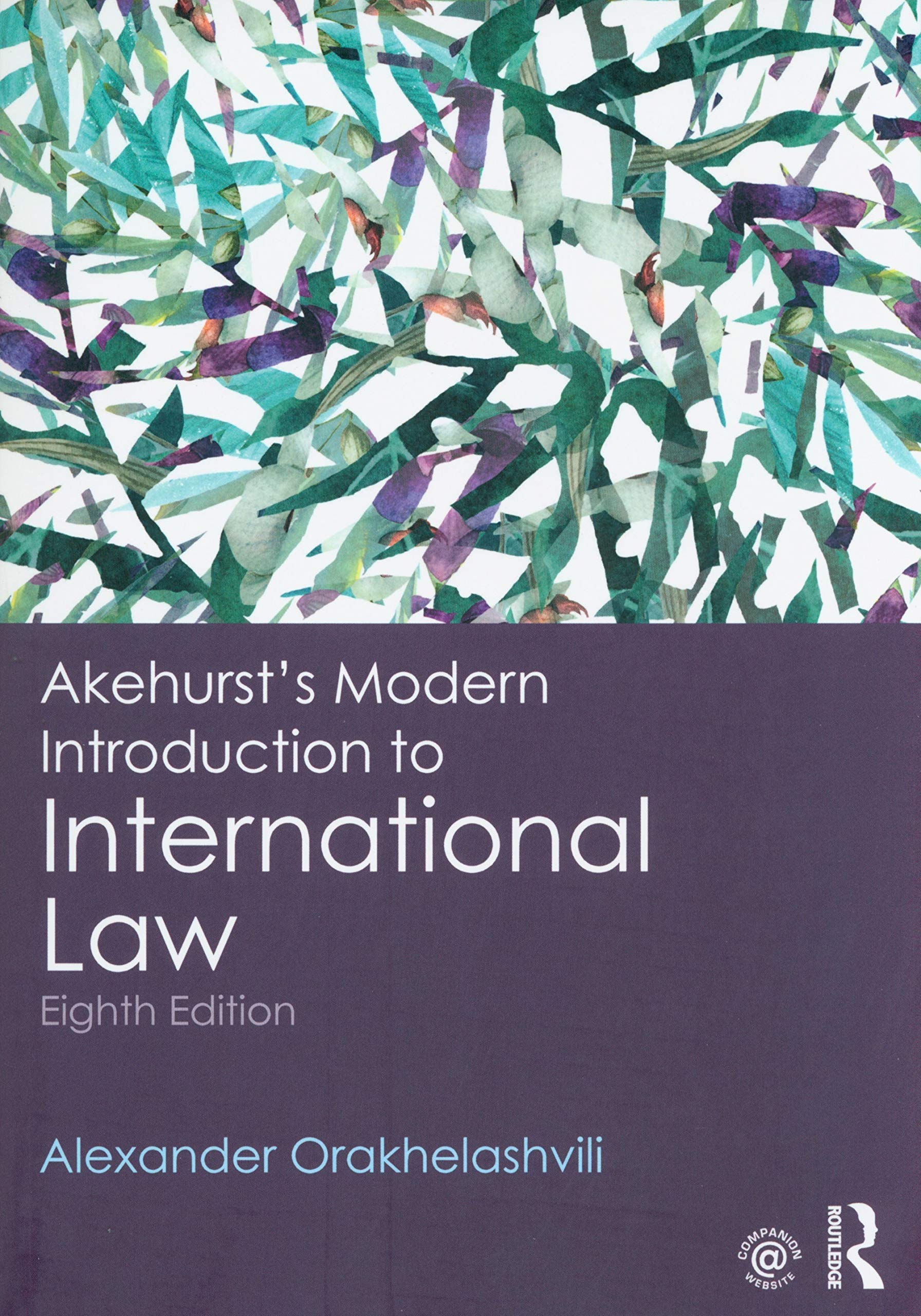Akehurst's Modern Introduction To International Law 
