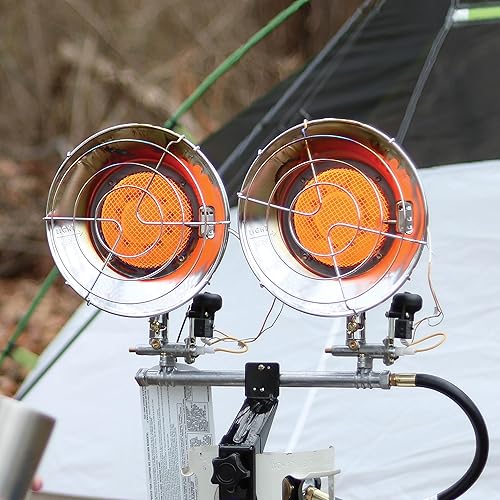 Miniatura 30 de Mr. Heater – Calentador de parte superior de tanque, de 30 000-45 000 BTU, 540 grados