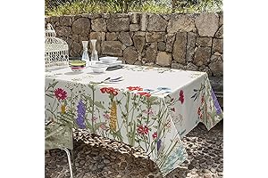 Waterproof Floral Tablecloth: Spring Indulgence for Your Dining Decor