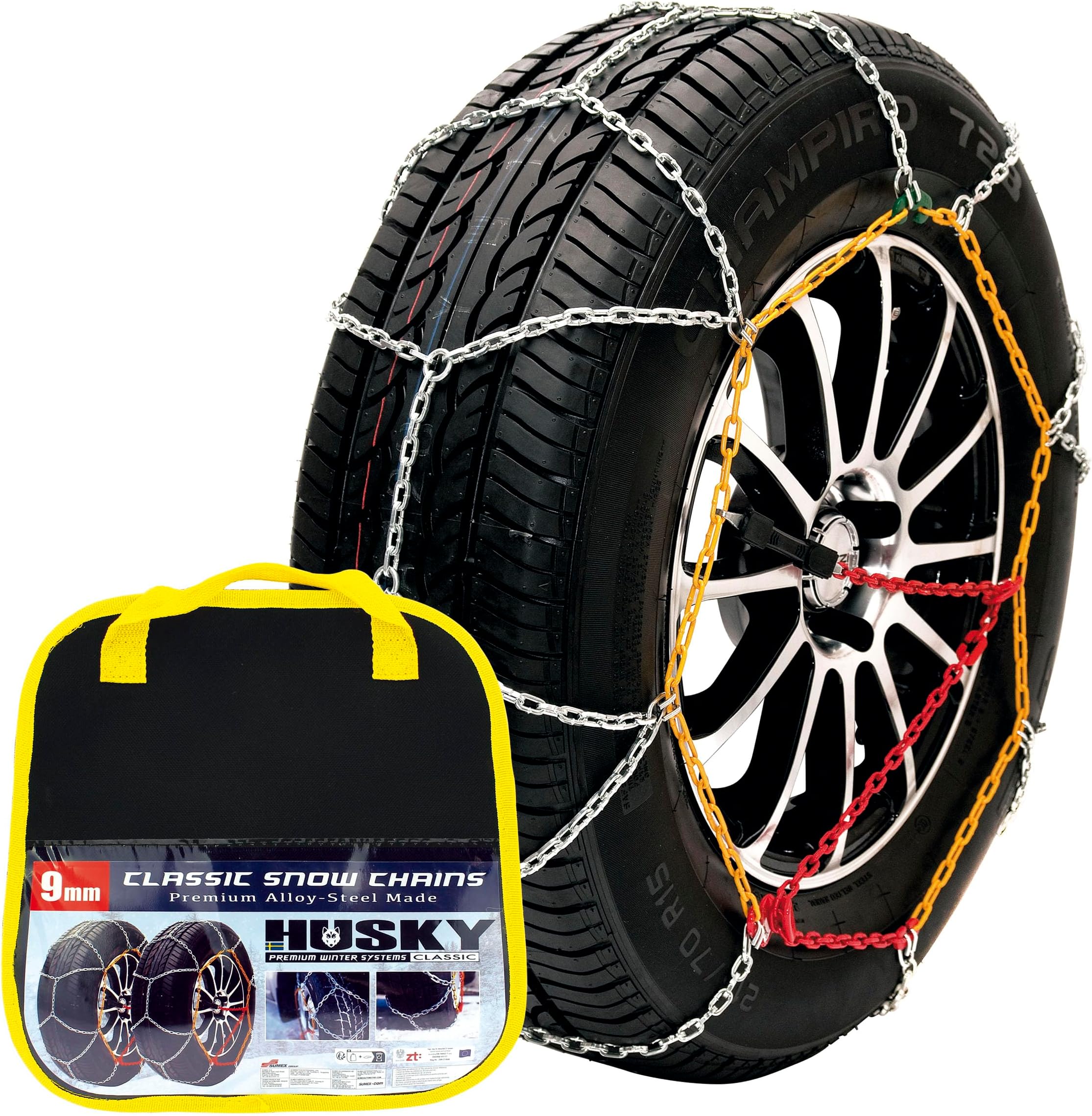 Sumex HUSAD45 KN45 Husky Advance Snow Chains 9 mm