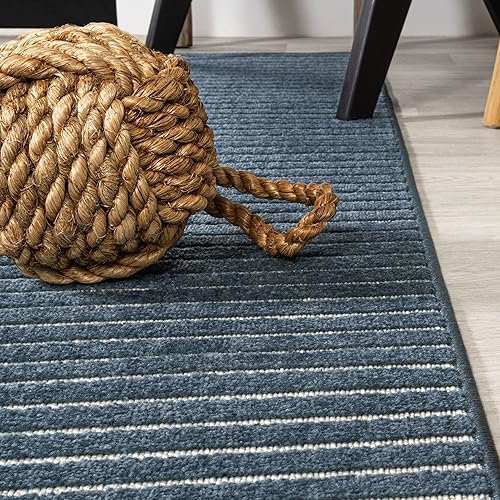 Miniatura 7 de JONATHAN Y SCN102B-28 Aarhus - Alfombra minimalista a rayas Scandi para interiores, clásica, casa de campo, casa de campo, casual, minimalista,