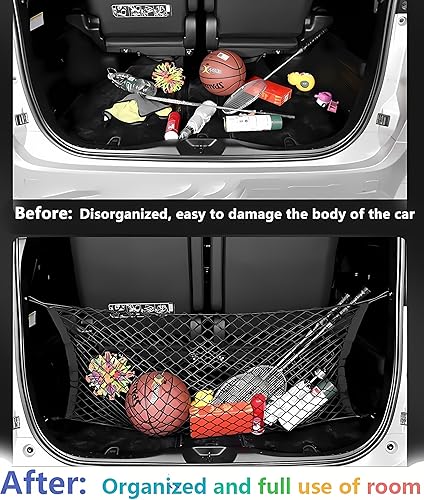 Miniatura 3 de Red de carga de malla para maletero estilo sobre compatible con Honda Pilot 2016 2017 2018 2019 2020 2021 2022 2023 2024 2025