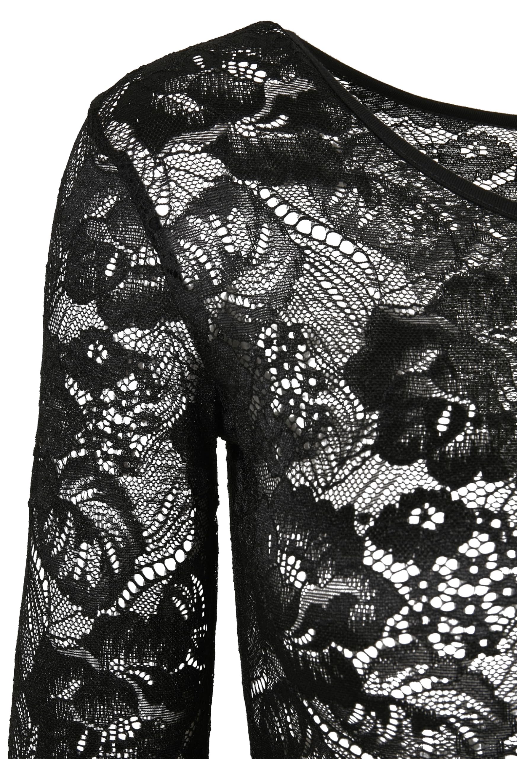 Urban Classics Kostium formujący figurę Kobiety Ladies Lace Longsleeve Body