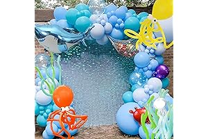 172Pcs Ocean Party Balloons with Octopus