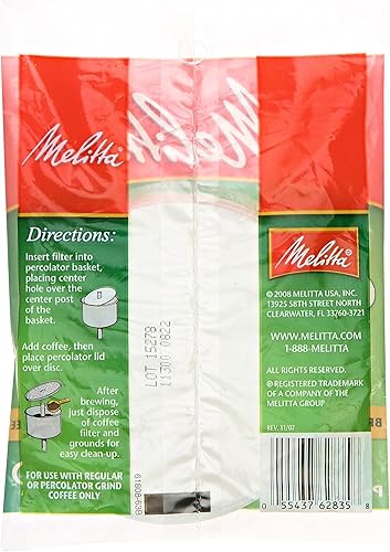 Miniatura 2 de Paquete de 100 discos de filtros de café 628354 Melitta