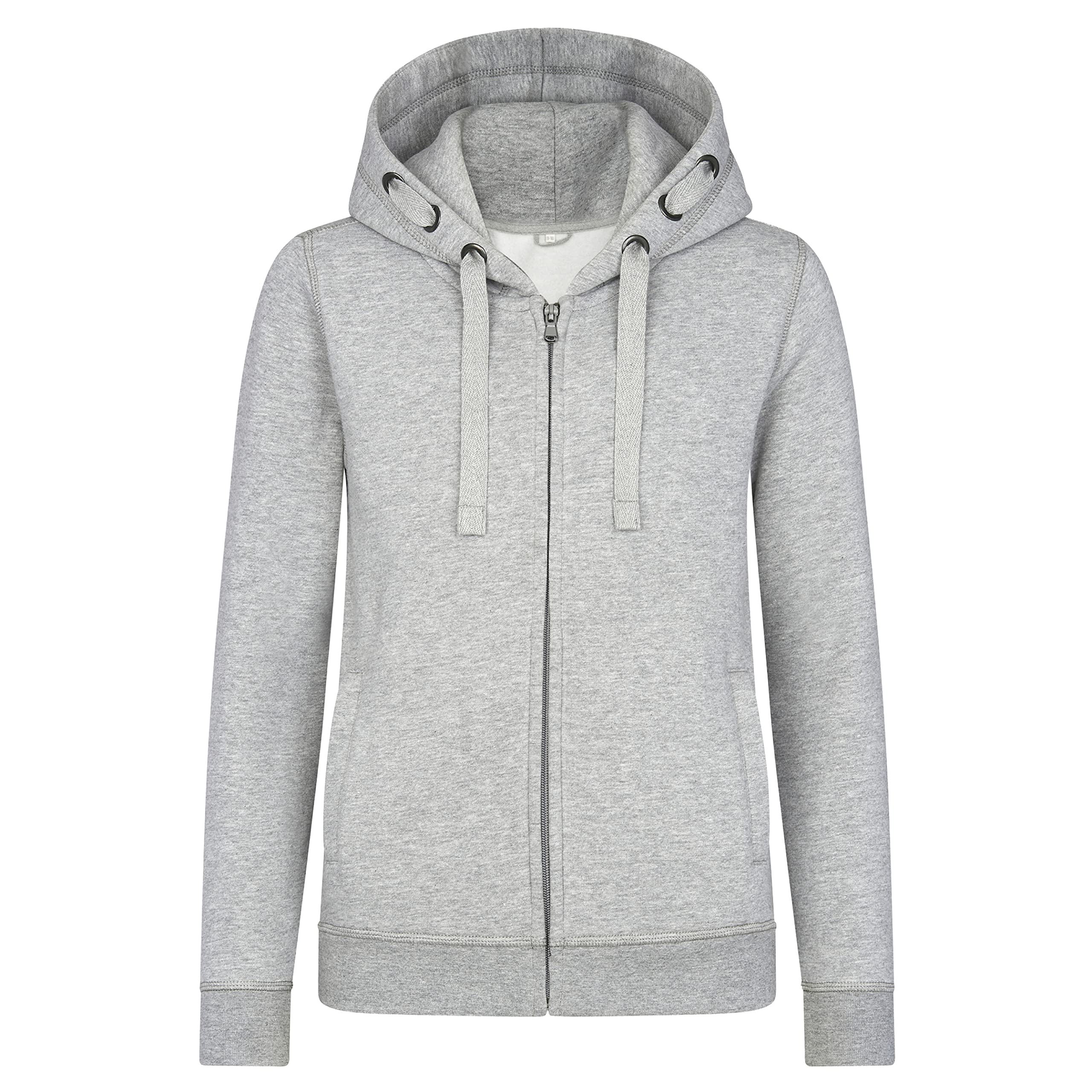 HRM Premium Kid‘s Hooded Jacket I Fair Trade Kapuzenjacke Kinder, 320 g/m² I Aus 70% Baumwolle & 30% recyceltem Polyester