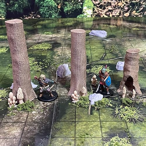 Miniatura 3 de Conjunto de árboles de palisandro 3