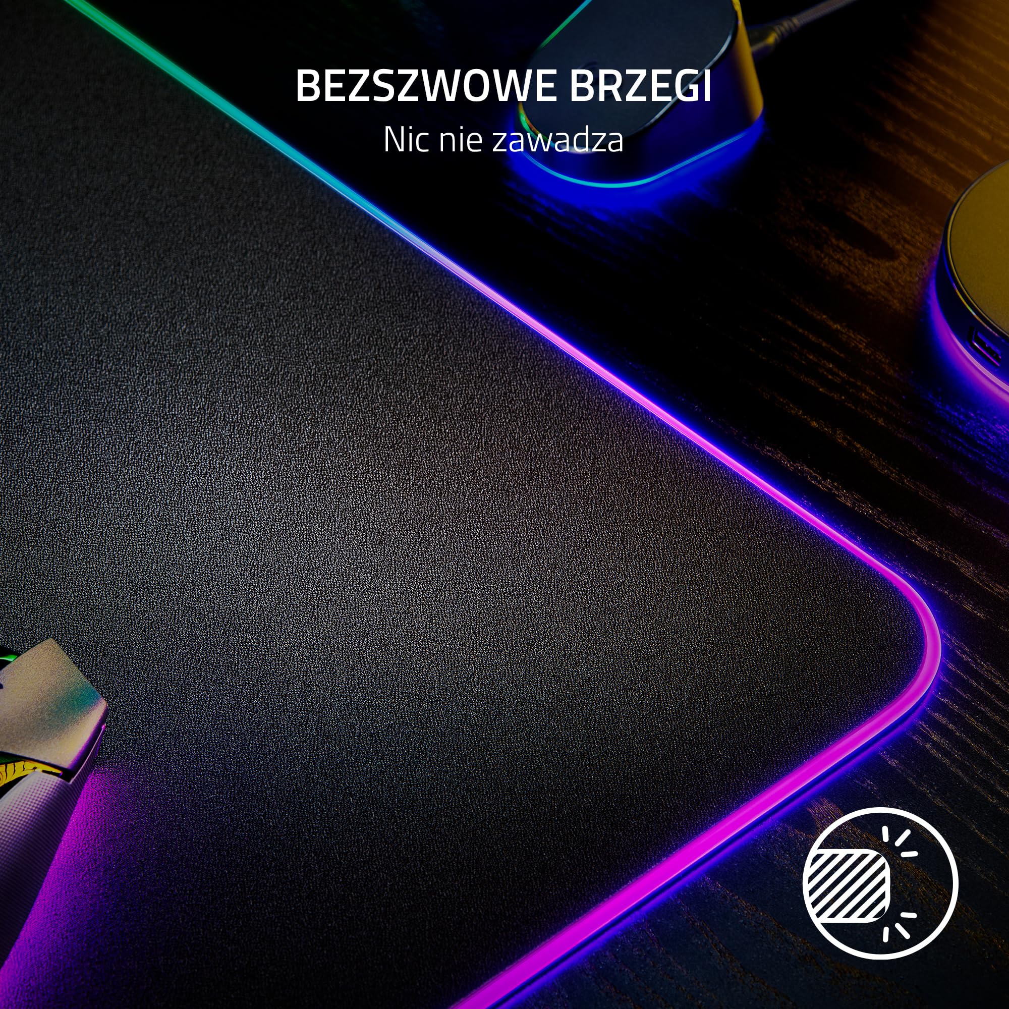 Razer Chroma - Strider Chroma - hybrydowa podkładka pod mysz z Razer Chroma RGB