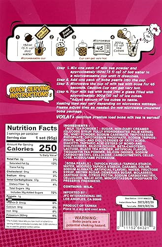 Miniatura 3 de J-Basket Kit Boba de té negro, 10 onzas