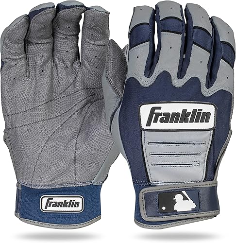 Miniatura 19 de Franklin Sports MLB - Guantes de bateo de béisbol CFX Pro para adultos y jóvenes, béisbol + sóftbol, varios tamaños + colores cerceta