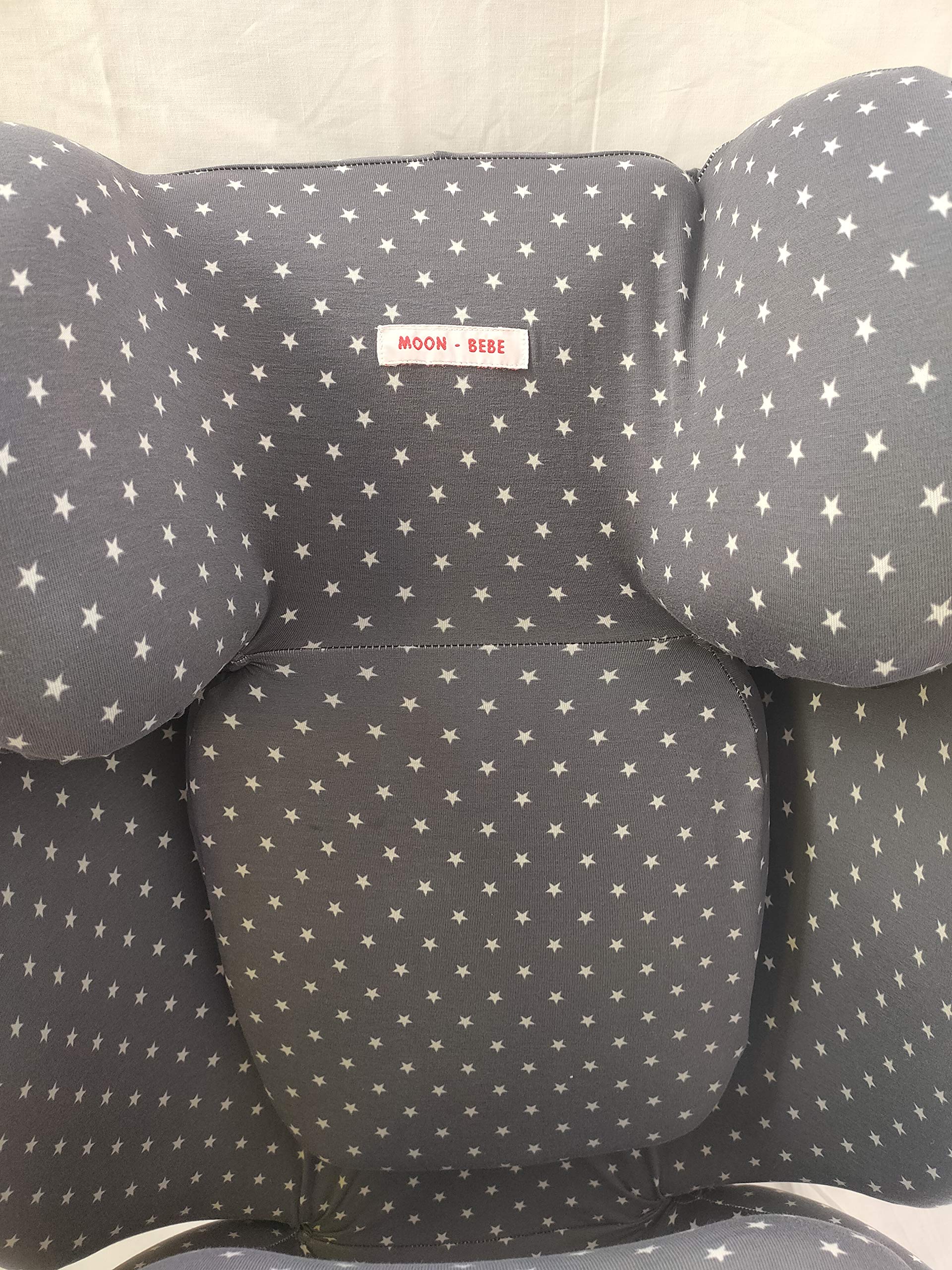 MOON-BEBE Custodia per Cybex Solution M, Solution Fix (grigio)