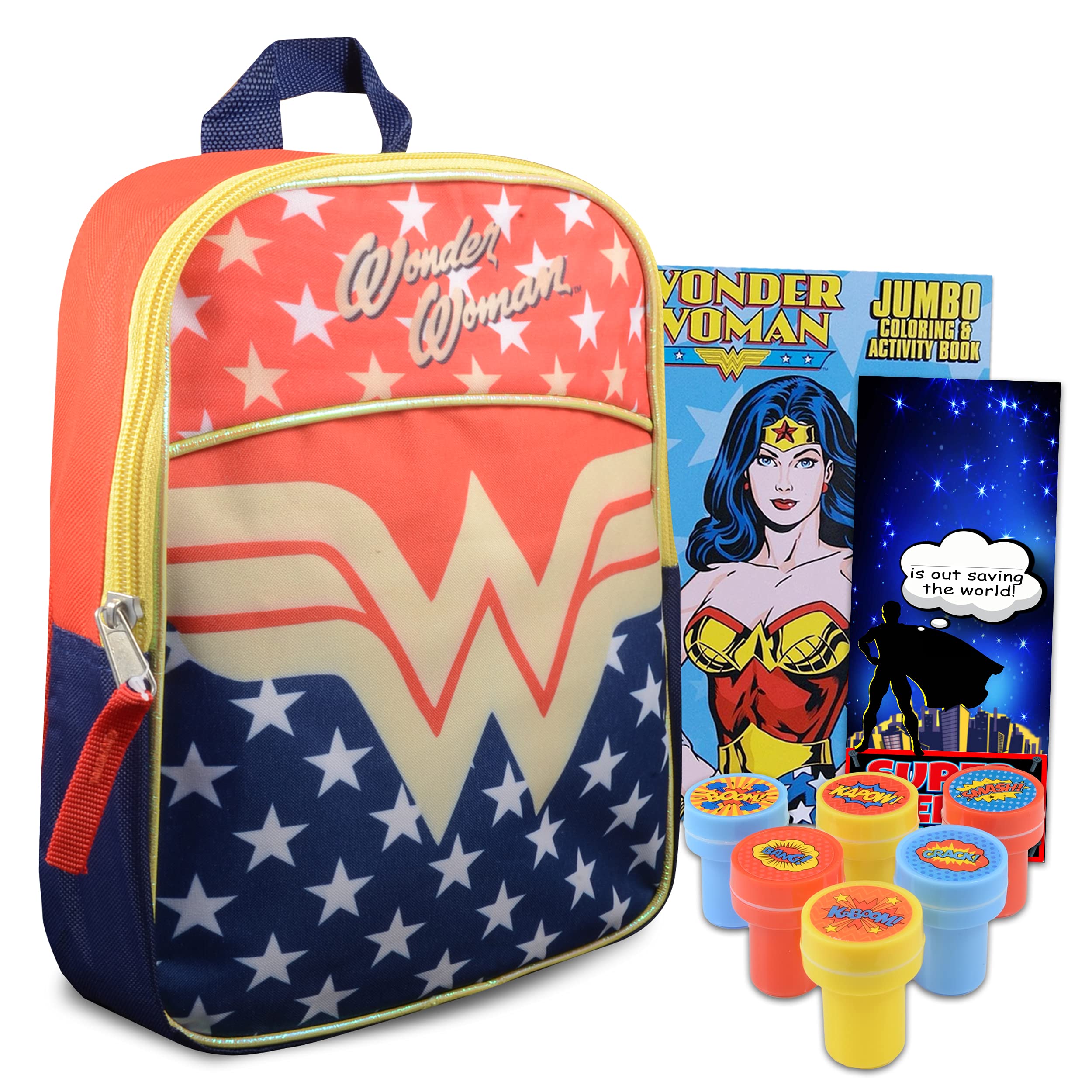 Toddler Wonder Woman Backpack Wonder Woman Mini Backpack For Girls