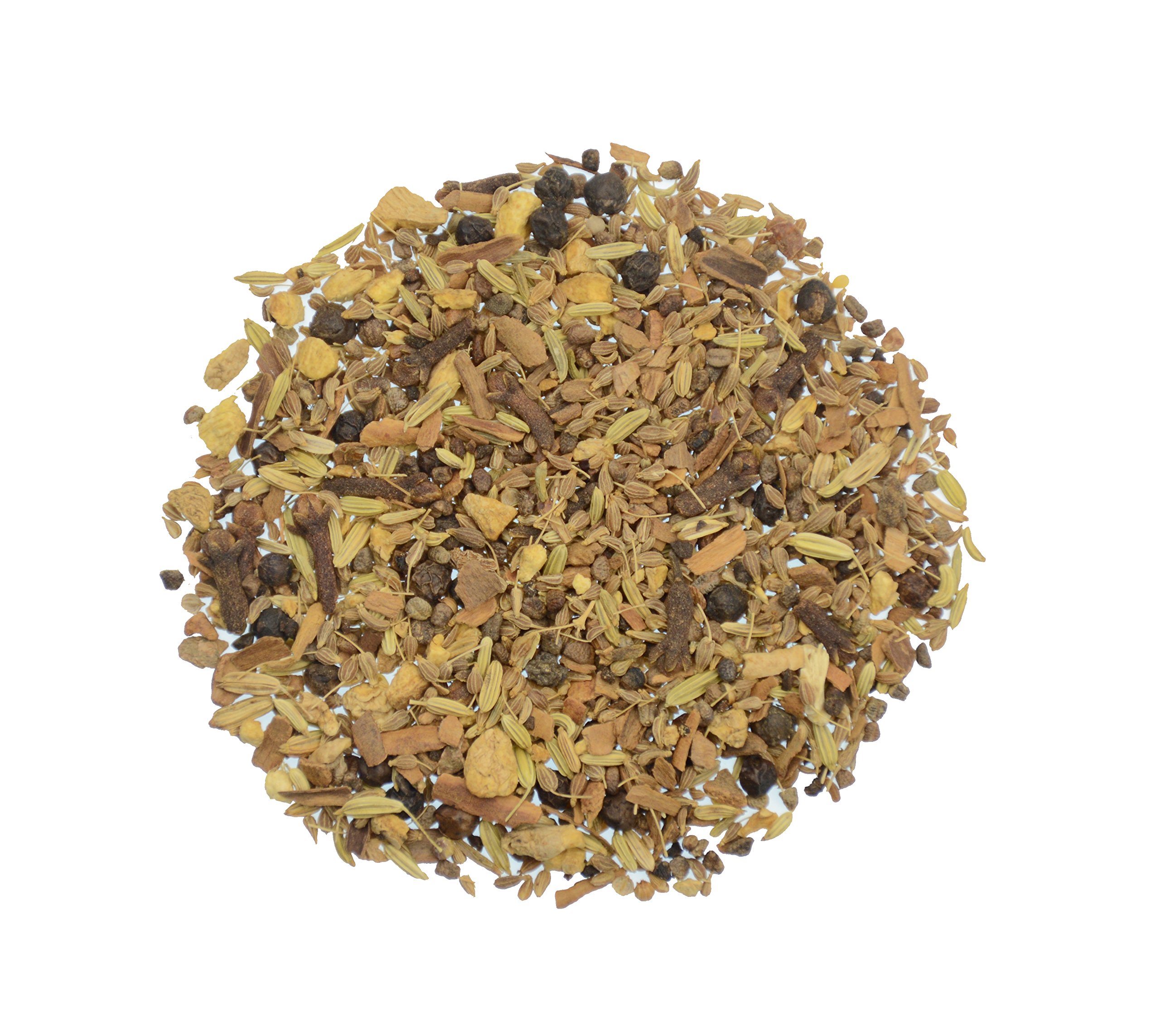 Té Masala Chai Mezcla de Especias 100g, Especias indias para Té chai o chai-latte, 100% natural sin aromatizar, TeaClub Té