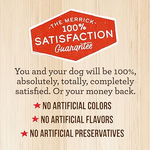 Miniatura 9 de Merrick - Comida húmeda para perros (12 unidades), Sin frijoles gruesos., Cena de pollo colosal