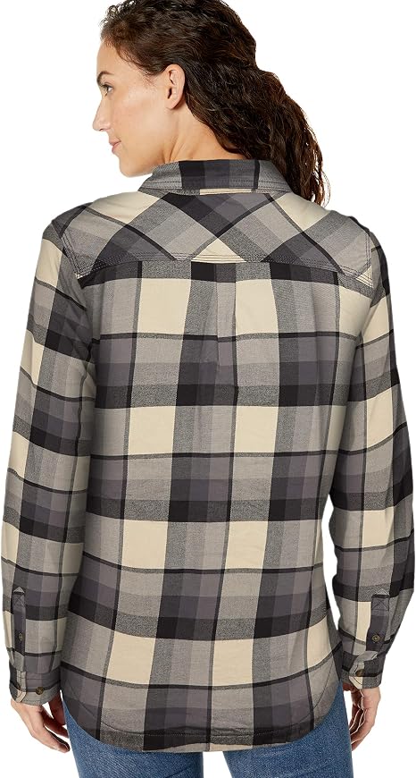 carhartt women's rugged flex hamilton fleece lined shirt