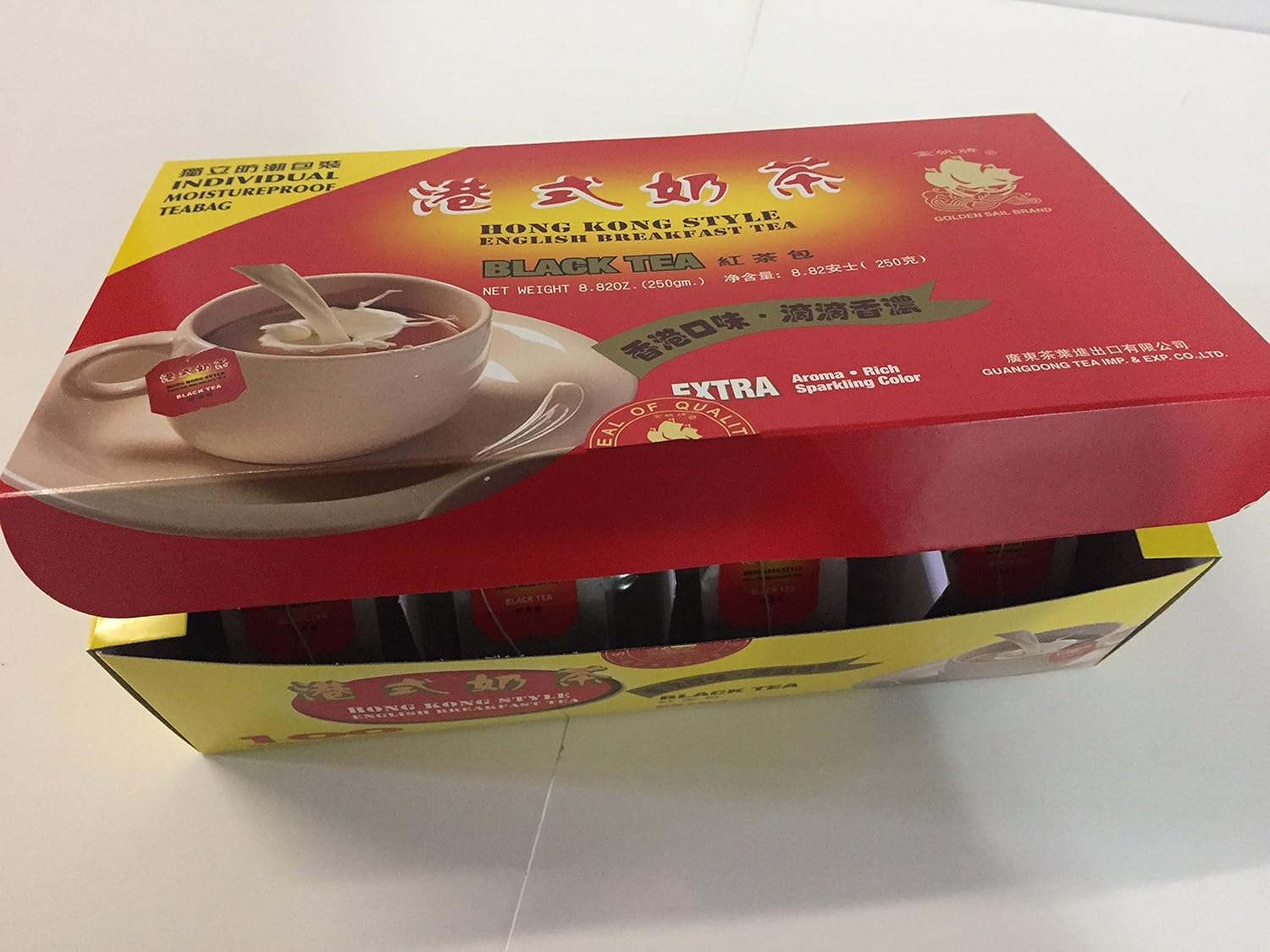 Hong Kong Style Black Tea (100 Tea Bags), English Breakfast Tea