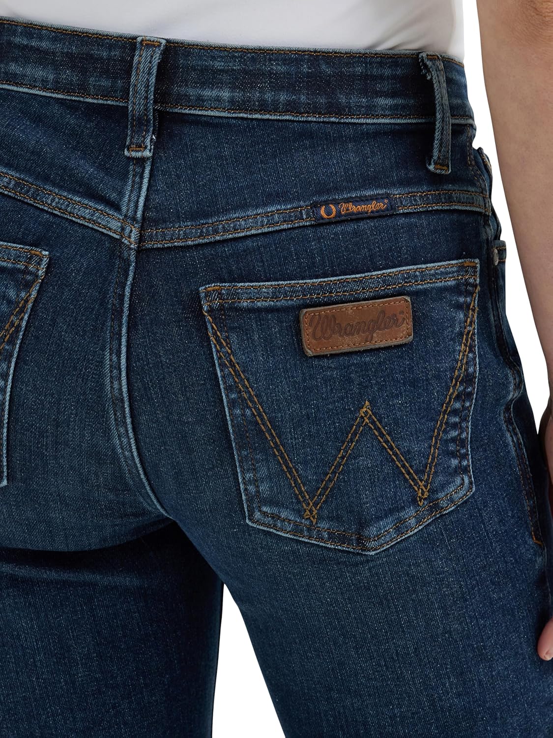 Wrangler Women's Premium Patch Mae Sits Above Hip Jean - Image 6