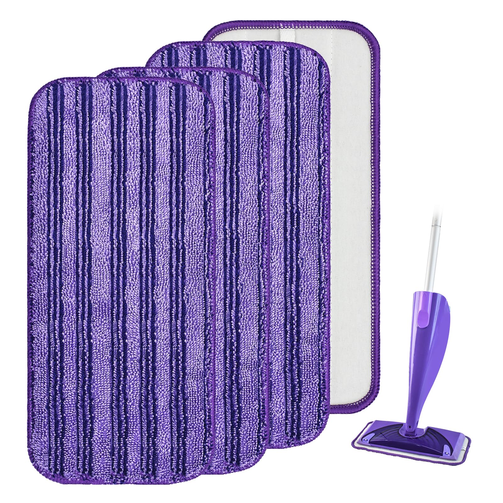 vhbw panno di pulizia in microfibra compatibile con Vileda 1-2 Spray Max lavapavimenti 41 x 16 x