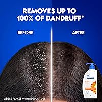 Vista 8 de Head & Shoulders Anti Hair fall Shampoo, 2 Pack Anti Dandruff Shampoo, Relieves Dry Scalp and Repairs Damage, Fresh Scent, 22 oz Pump Bottles