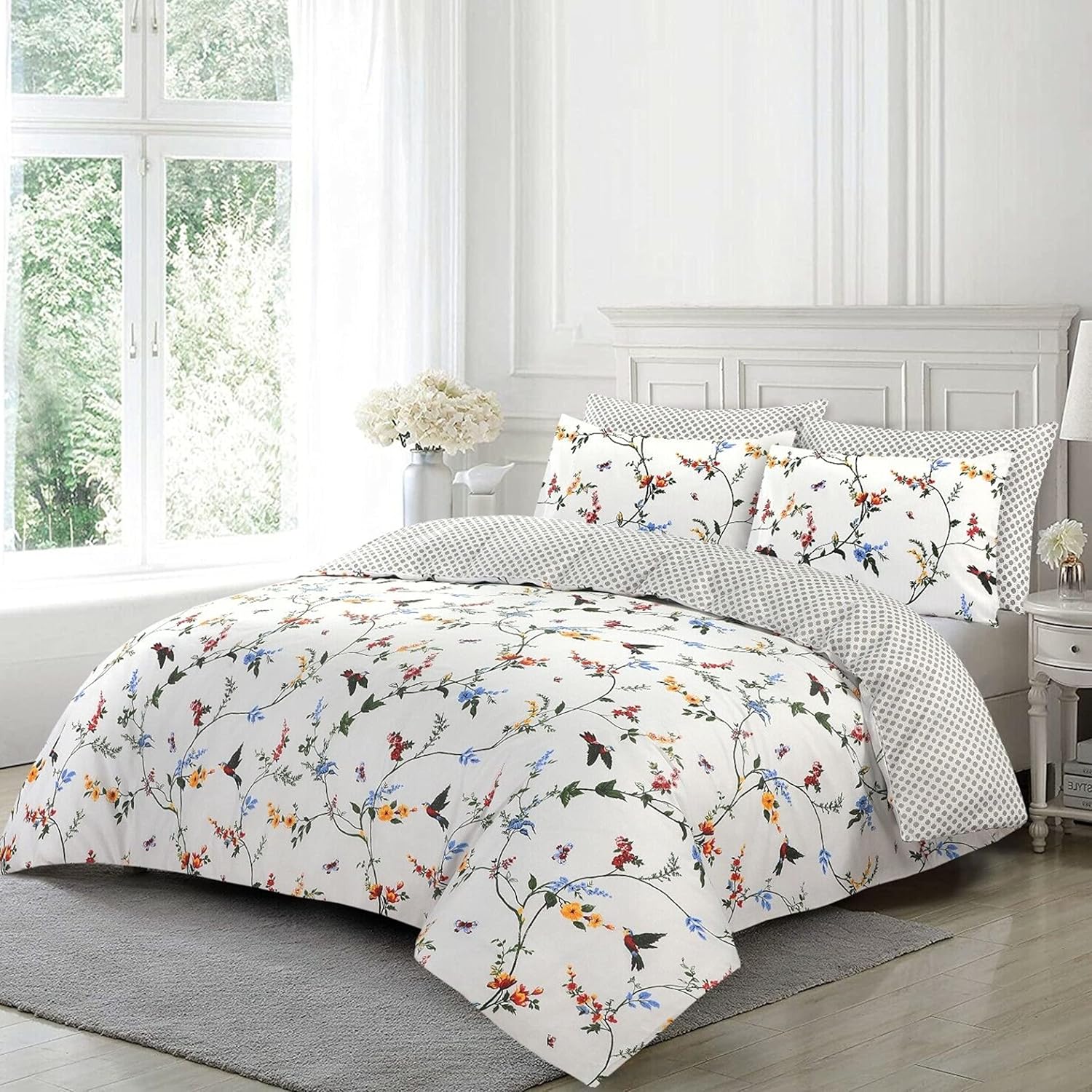 SeventhStitch The Art of Fine Living Floral Super King Size Duvet Cover