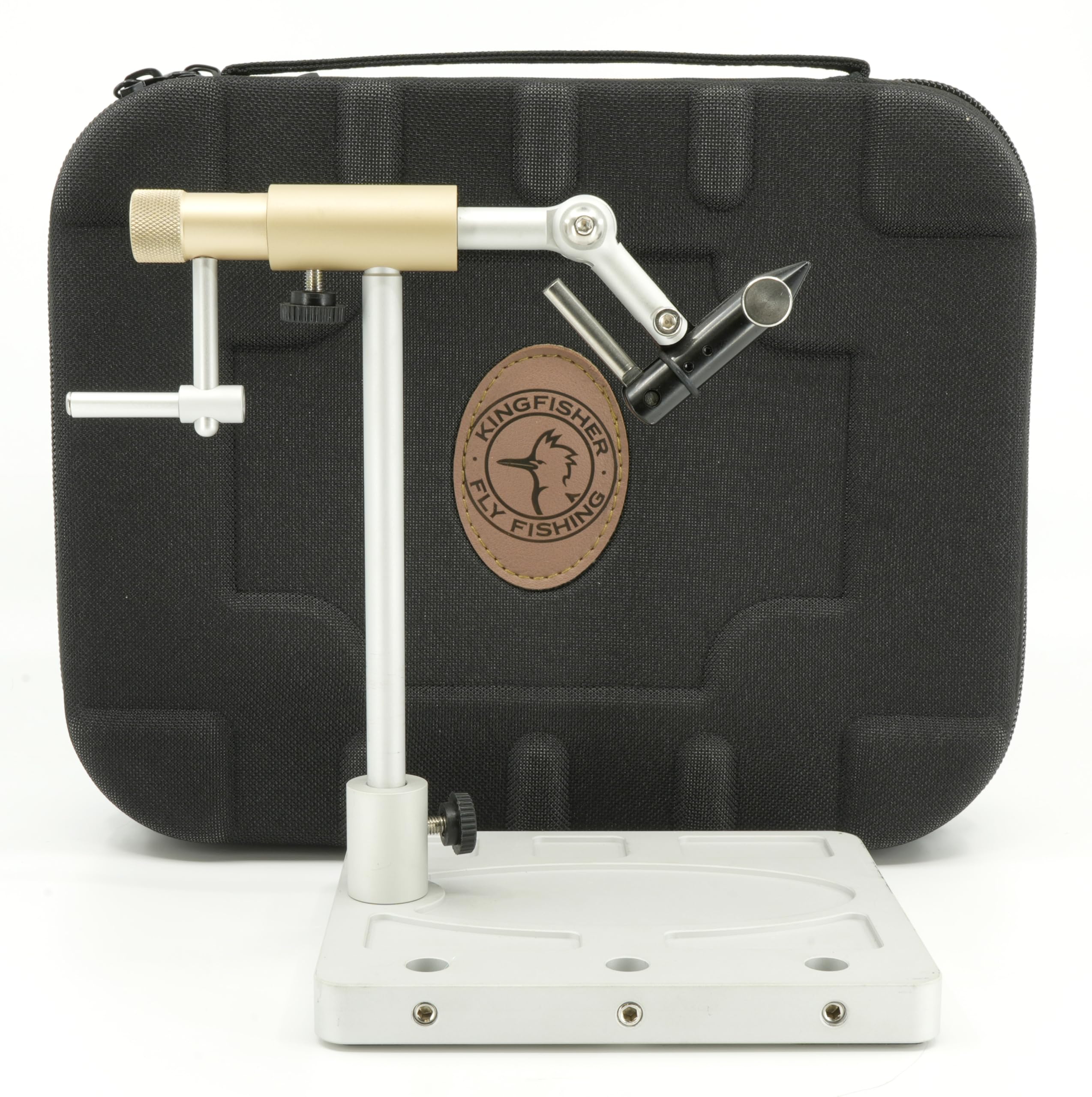Kingfisher Fly Tying Clarkfork Fly Tying Vise Deluxe Kit