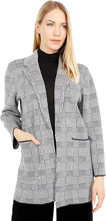 ivory sweater blazer