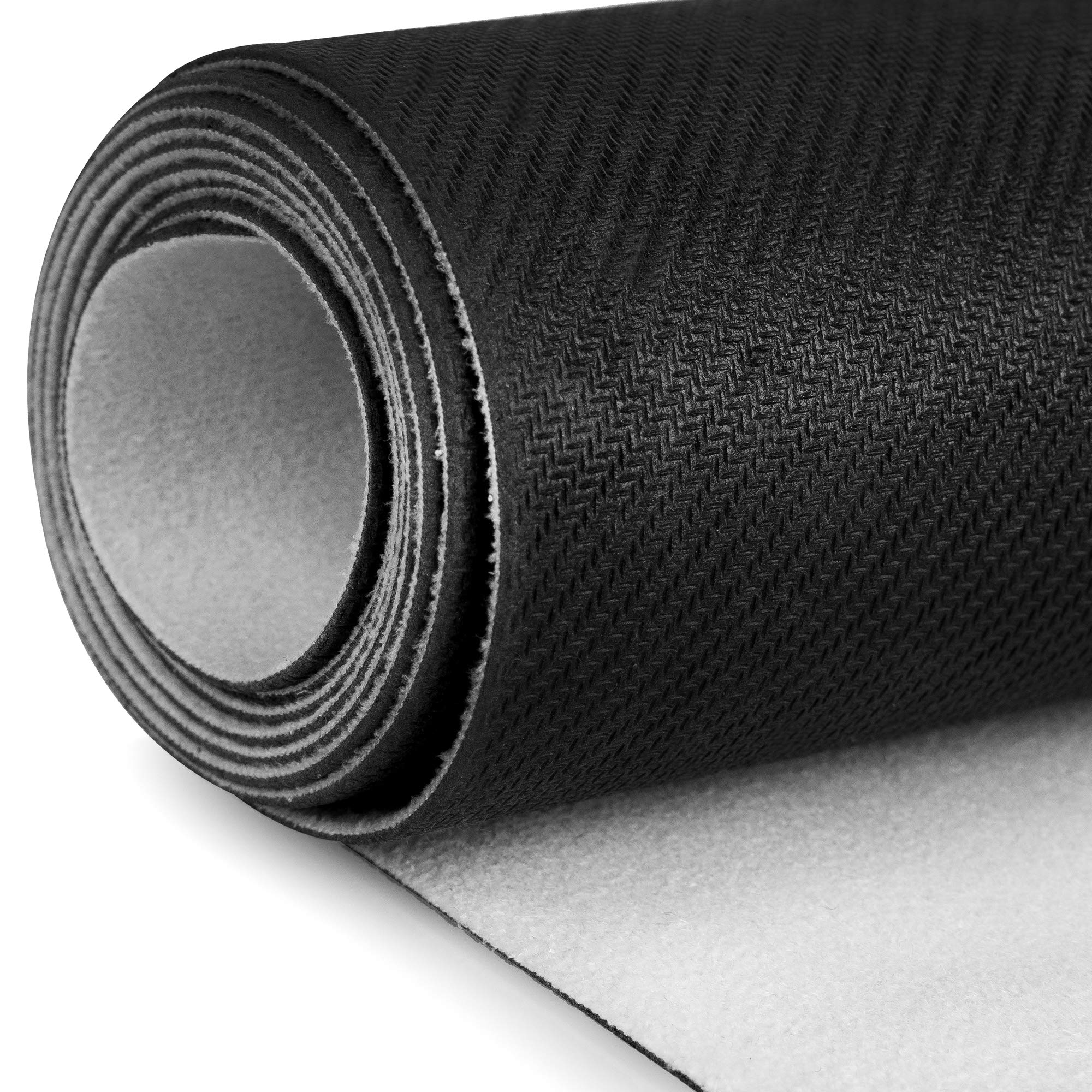 Spokey Tappetino da yoga, 183 x 61 x 1,5 mm, con linee guida, strato superiore effetto pelle scamosciata, strato inferiore in gomma, antiscivolo, stabile e sicuro, per yoga, pilates, fitness e
