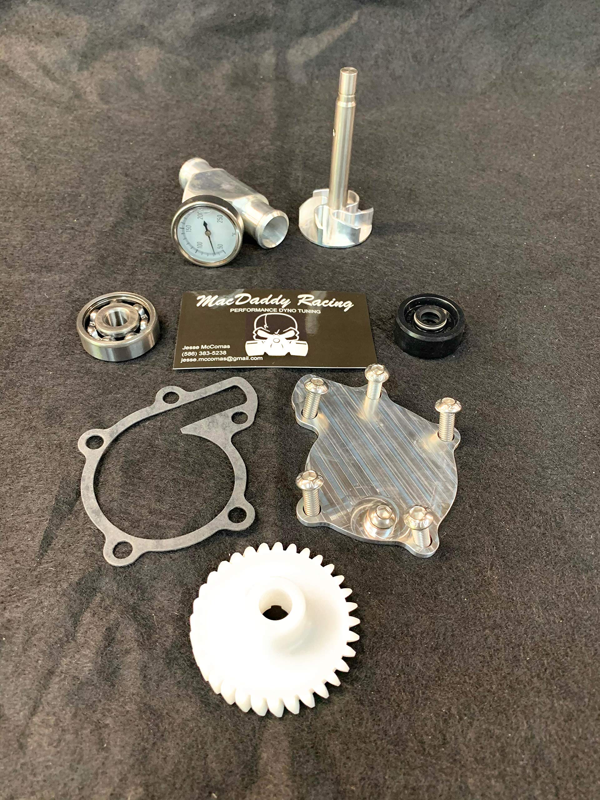 Buy MacDaddy Racing Yamaha Banshee Billet Water Pump Kit and Billet