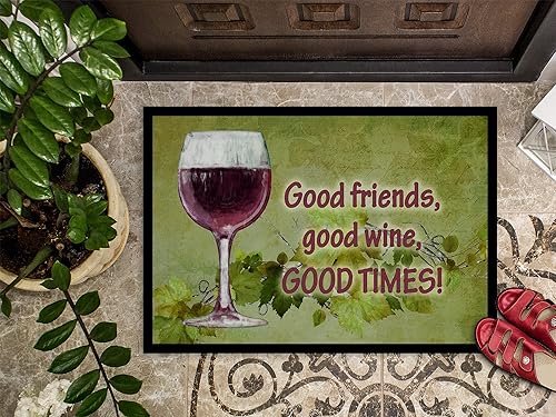 Miniatura 4 de Caroline's Treasures SB3070MAT - Felpudo para puerta delantera, para interiores y exteriores, para entrada, antideslizante, lavable, pelo bajo, 18 x