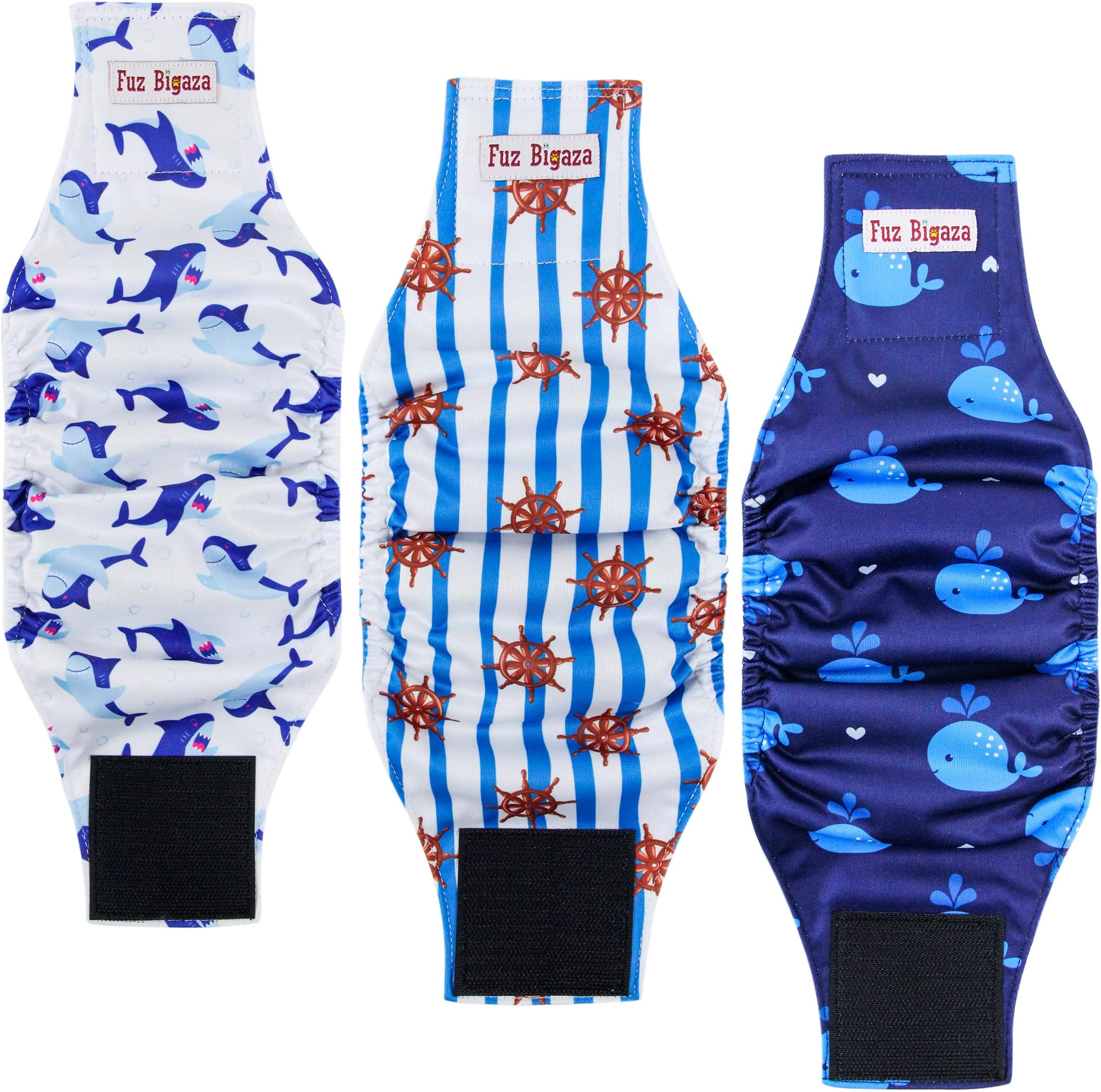 Dog Belly Bands for Male Dogs,Washable Dog Diapers Male,Reusable Dog Wraps Male(3 Pack,X-Small)