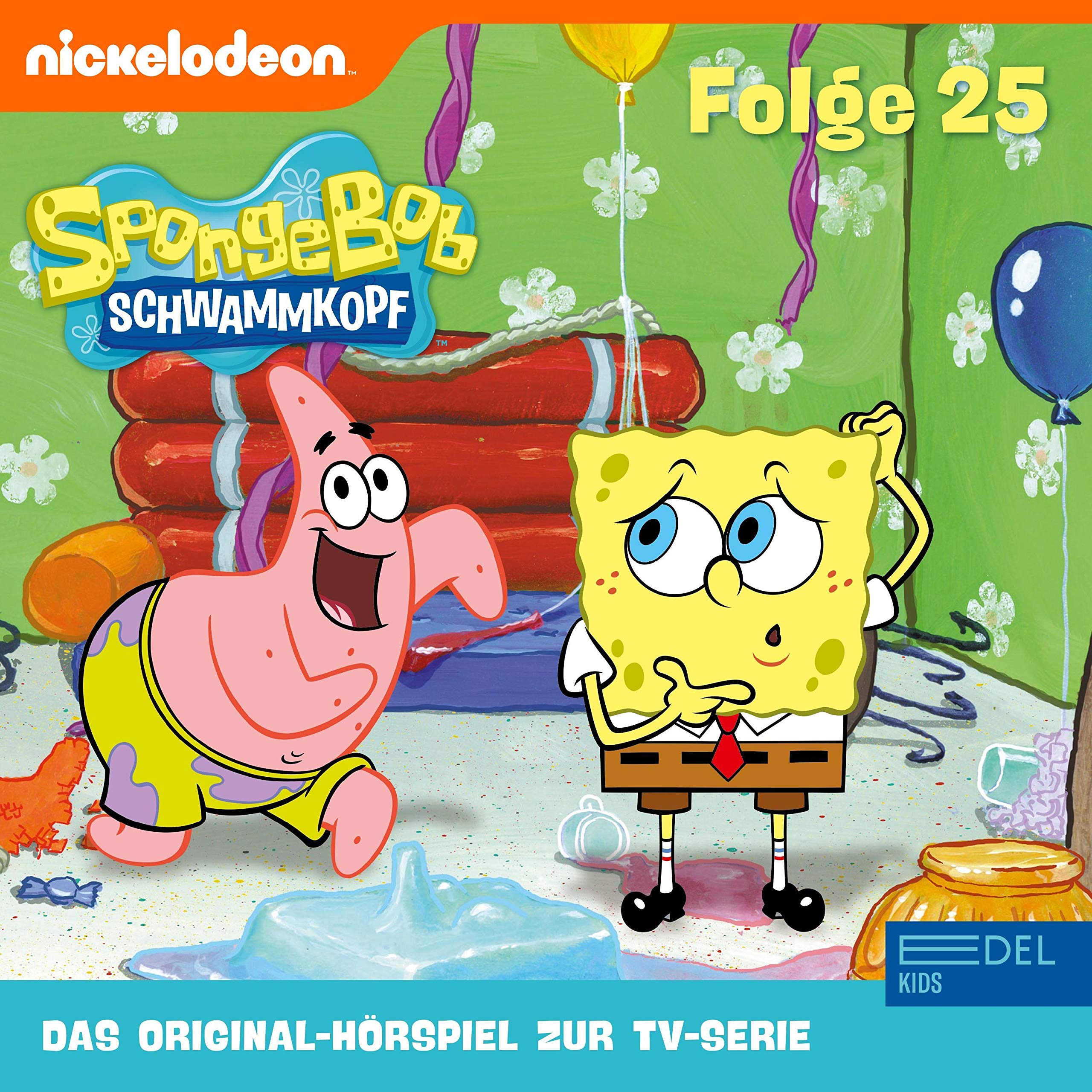 Cover art for SpongeBob Schwammkopf 25. Das Original-Hörspiel zur TV-Serie