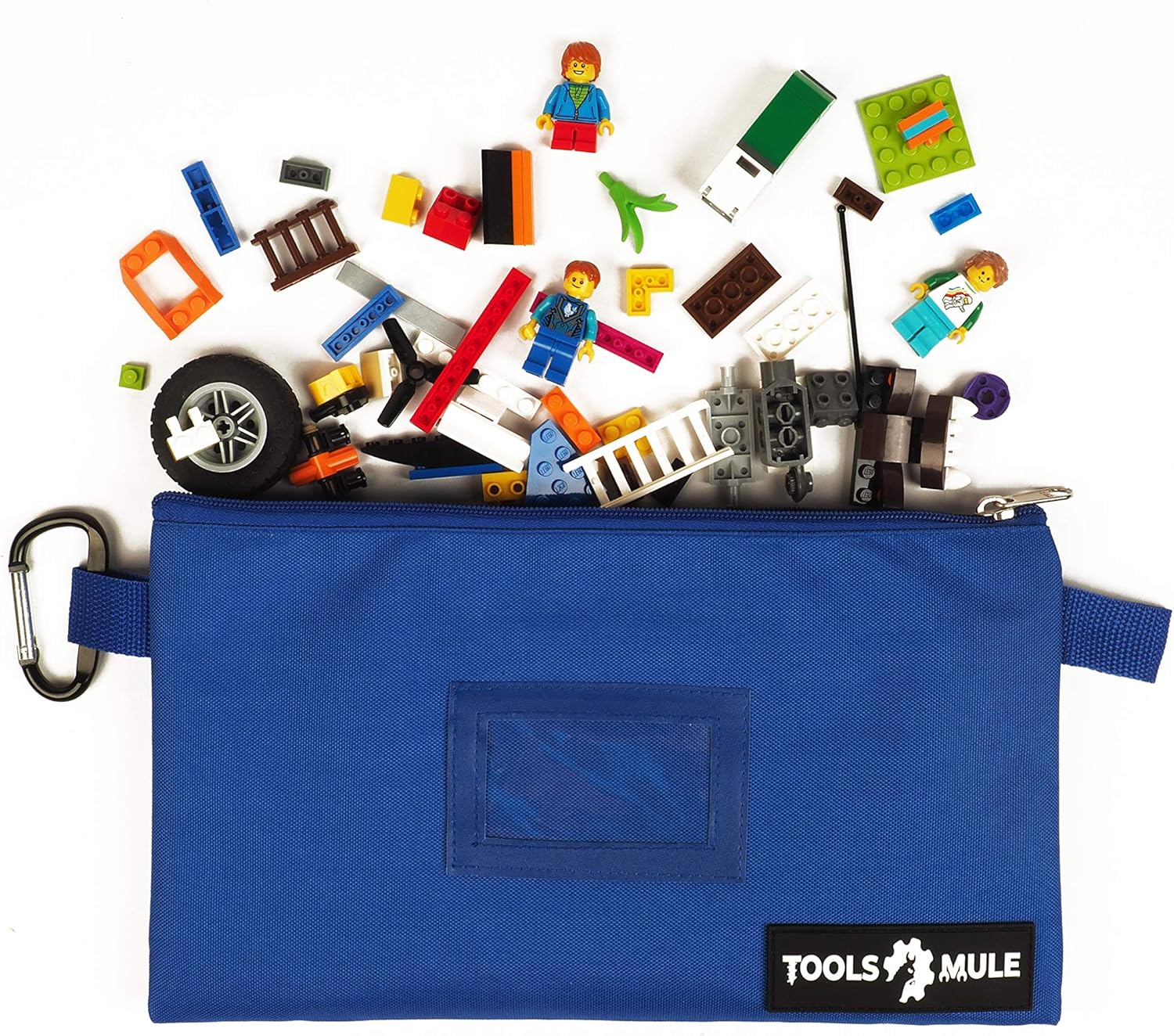 Canvas Tool Pouch with Zipper Heavy Duty Utility Bag for Tools Organization and