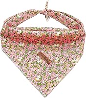 Vista 8 de Pañuelo para perro del Día de la Independencia, 1 bandana con estampado de bandera estadounidense, bandanas de verano, bufanda, bufanda cuadrada