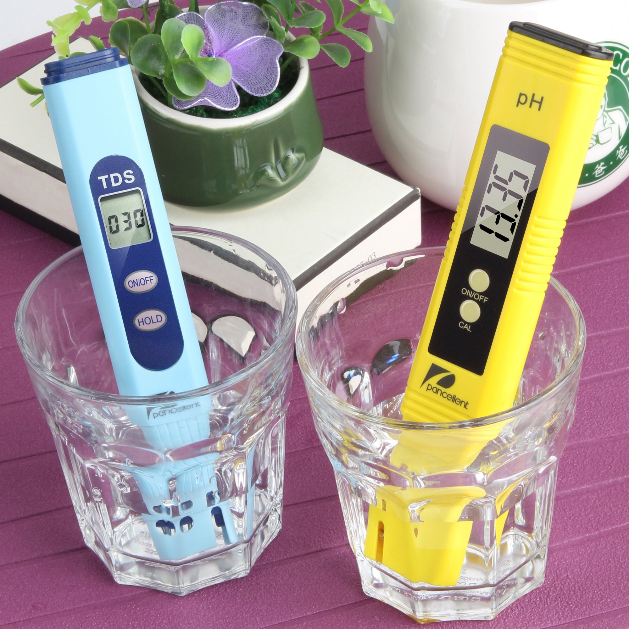 Pancellent Water Quality Test Meter TDS PH 2 in 1 Set 09990 PPM