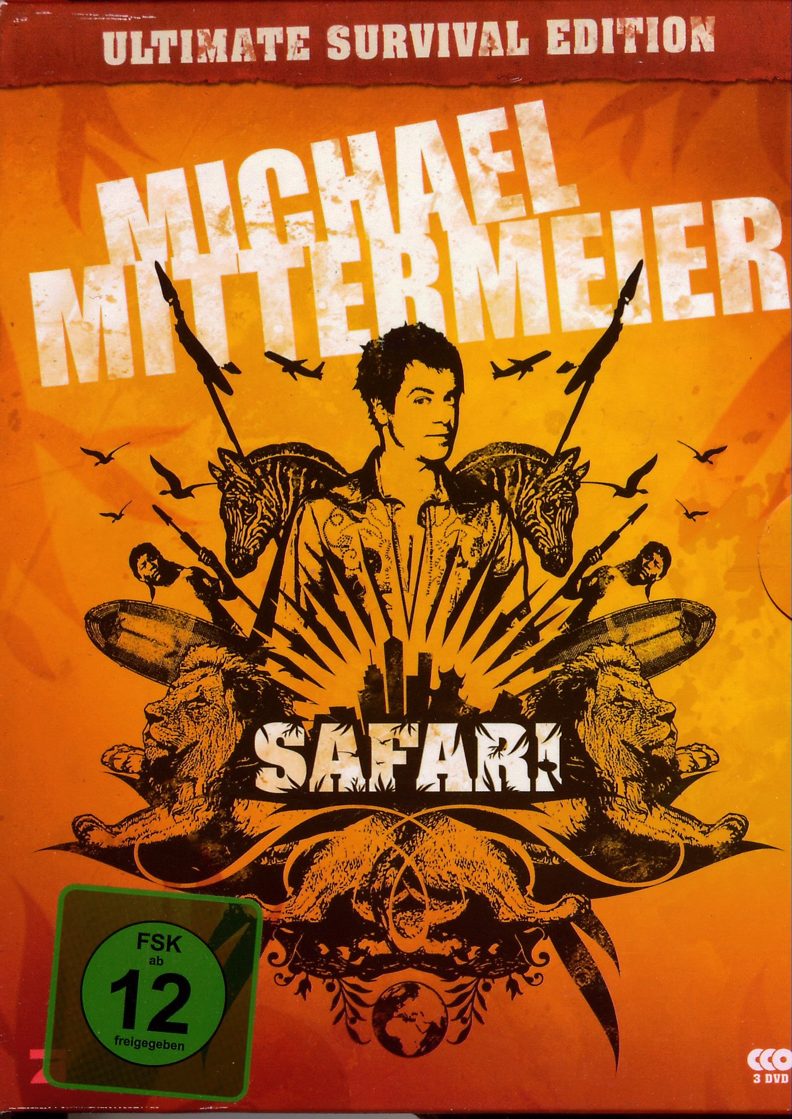 GEBRAUCHT Michael Mittermeier - Safari (Ultimate Survival Edition) [3 DVDs] - Preis vom 18.09.2025 05:07:49 h