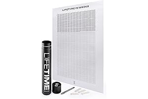 LifeTime® 4000 Weeks Poster Memento Mori Your Life in Weeks Wall Calendar