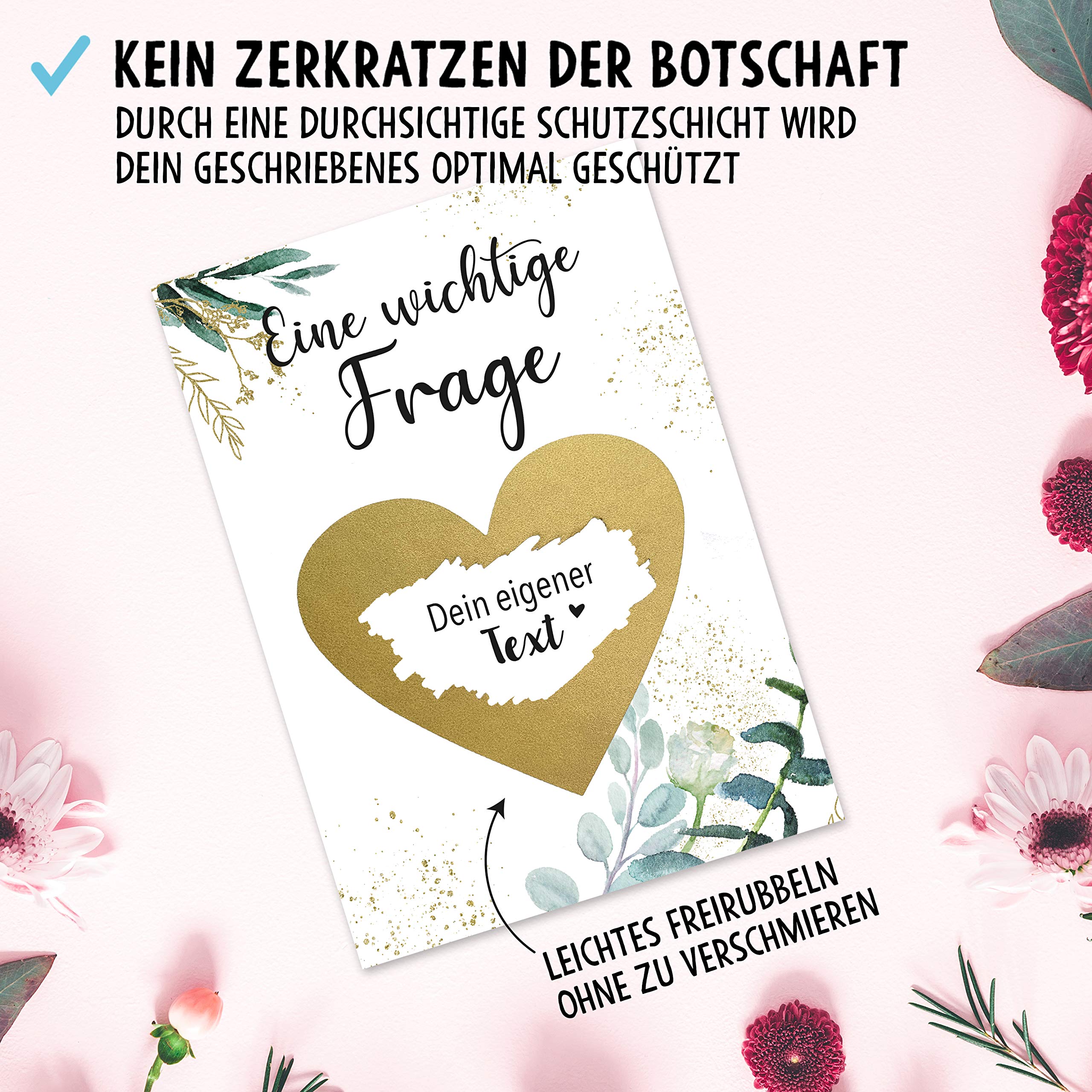 Reise Geschenk Rubbelkarte Fr Den PACS-Antrag  Romantische berraschung  Mit Willst Du Dich Mit Mir Befriedigen? (Herz-Design) Flugticket Geschenk