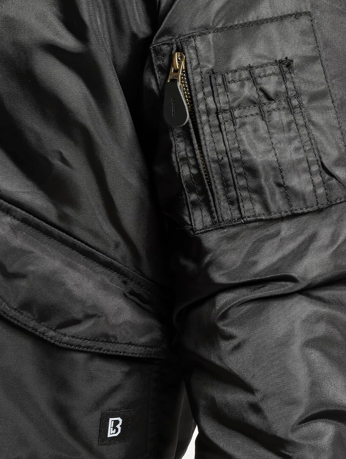 Brandit Men's CWU Hooded Jacket Olive