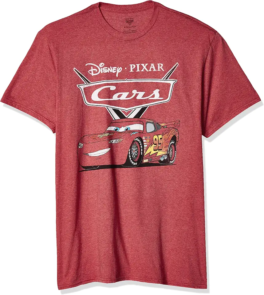 Disney Lightning McQueen T Shirt Heather
