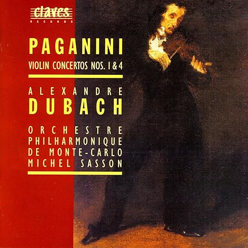 Amazon Music Alexandre DubachのPaganini Violin Concertos No. 1 & 4
